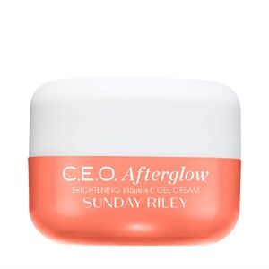 SALE! Sunday Riley C.E.O. Afterglow Brightening Vitamin C Gel Cream 8ml NIB
